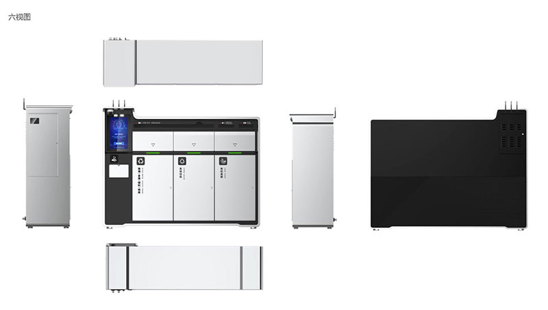 工業環保設備之智能分類垃圾桶設計案例圖片9